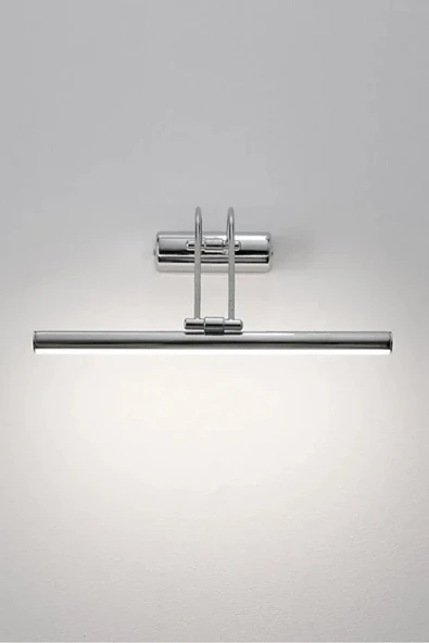 luxshome Gümüş Kuğu Aplik Oynar Başlıklı Beyaz Işık Şık Tasarım Dekoratif Dizayn Banyo Ayna Aydınlatma ürün görseli