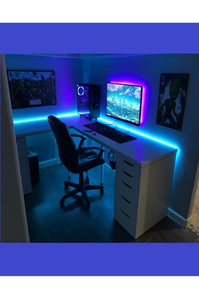 primelux Bilgisayar Masası Çok Renkli Kumandalı Aydınlatma Sistemi ürün görseli