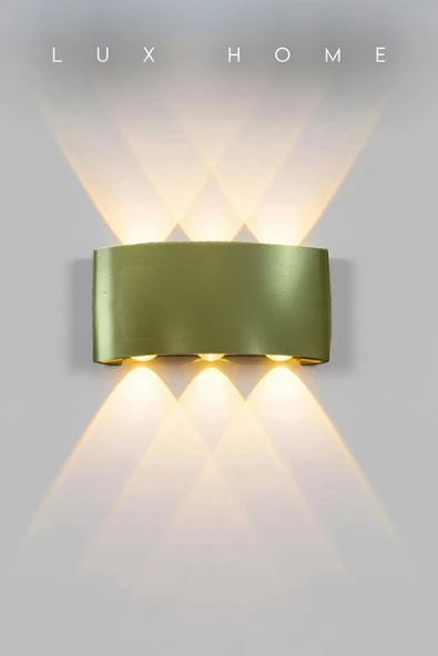 Voxify Gold Kasa Ct Haiti Aplik Modern Dekoratif Salon Duvar İşyeri Ofis Otel Restourant Kafe Gün Işığı ürün görseli