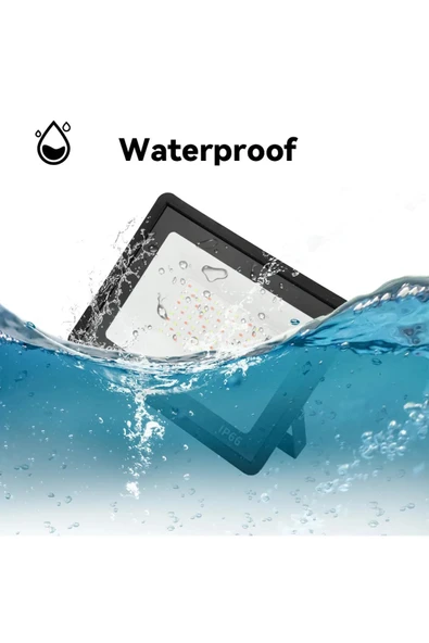 luxshome Led Projektör 100 W Ip 66 Su-toz Geçirmez 7200 Lm Smd Led Yüksek Işık Beyaz 6500k - Resim 4