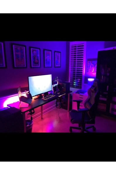primelux Bilgisayar Masası Çok Renkli Kumandalı Aydınlatma Sistemi - Resim 3