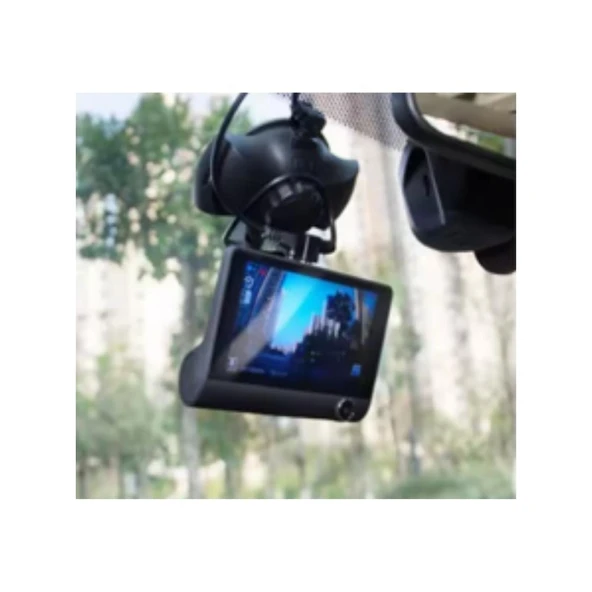 Araç Içi Kamera 3 Kameralı ( Ön Iç Ve Arka Kamera ) Full Hd 1080p + Geri Görüş Kamerası - 2
