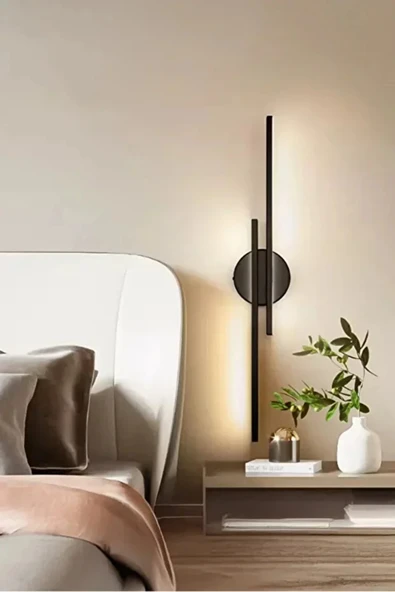 luxshome Modern Kablosuz Çift Yönlü Tak Çalıştır Ledli Pilli Aplik Banyo Tablo Ayna Aydınlatma Eskitme Gold - 3