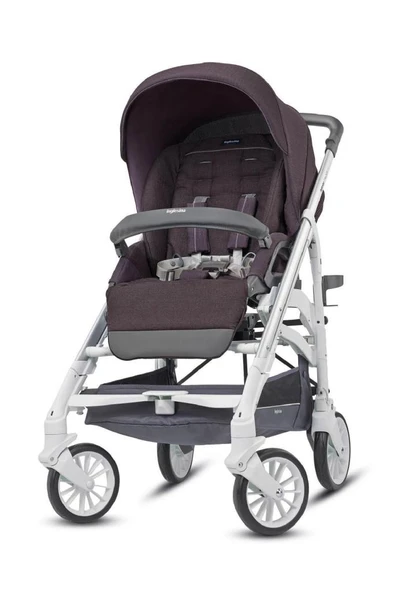 Inglesina Trilogy Tek El Tek Hamle ile Katlanıp Açılan Çift Yön Bebek Arabası - Marron Glace Outlet - 2