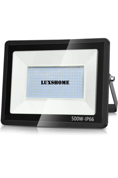 Voxify 500W 30.000 Lümen 6500K Beyaz Işık Smd LED Projektör Dış Mekan Su Geçirmez Park Bahçe Otopark Lamba - Resim 4