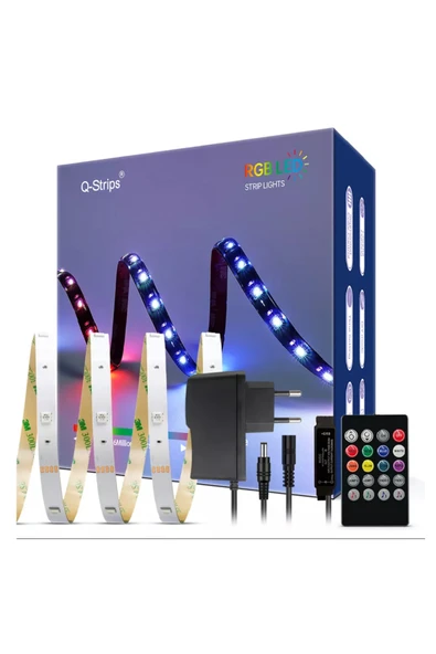 primelux Yatak Odası Renkli Aydınlatma Sistemi Uzaktan Kumandalı 5 Metre Ledli - Resim 6