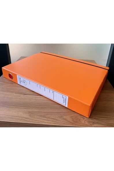 İzge İzge Reçete Arşiv Kutusu Turuncu 40 X 29 X 5 10lu Paket - 2