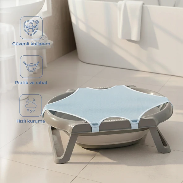 Babyjem Renkli Eko File Mavi ürün görseli 1