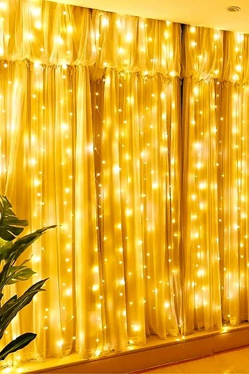 Peri Perde Led Uzaktan Kumandalı 3x3 Metre - 1