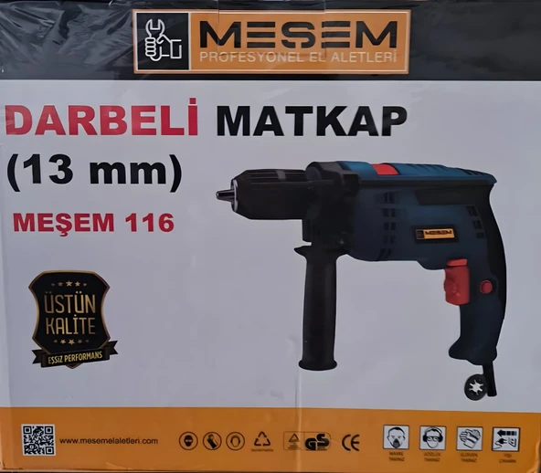 MEŞEM 13 MM DARBELİ MATKAP