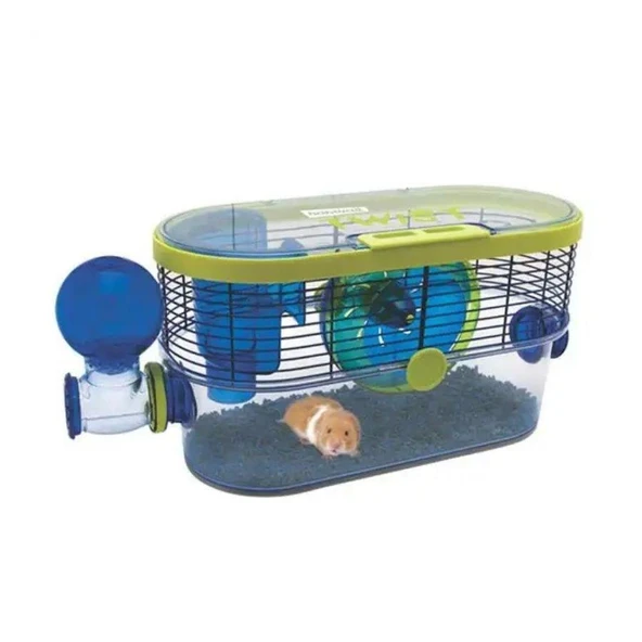 Habitrail Twist Hamster Kafesi Mavi - Resim 2