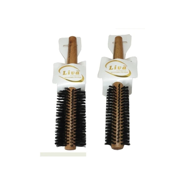 540-350 Saç Fırçası Yanmaz Fön Fırçası 2 Adet - Resim 2