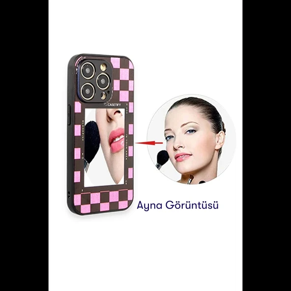 Joy Tekno Xiaomi Redmi Note 8 Pro Kılıf Mirror Desenli Kapak - 5