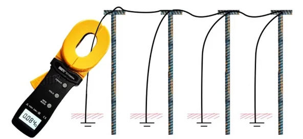 DUOYI DY3000A Toprak Megeri Pensampermetre Tipi - 3
