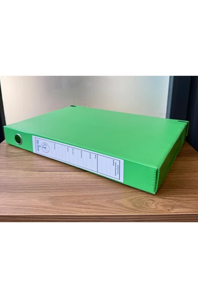 İzge İzge Reçete Arşiv Kutusu 40 X 29 X 5 - 10lu Paket Yeşil - 2