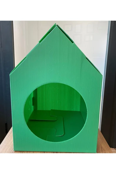 İzge KEDİ KÖPEK EVİ DIŞ MEKAN UYUMLU 5 ADET KARIŞIK RENK - 4