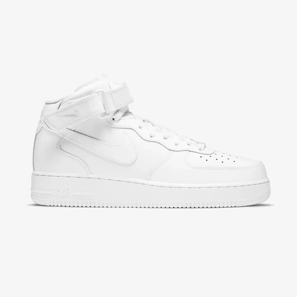Nike Air Force 1 Mid 07 Erkek Beyaz Spor Ayakkabı - 2