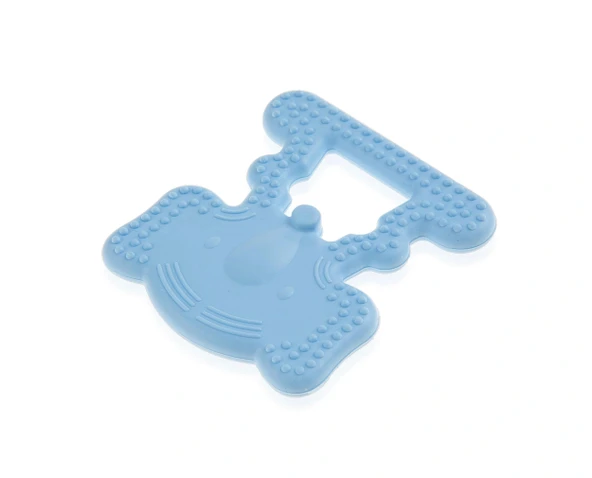 Babyjem Yumuşak Diş Kaşıyıcı Fil Mavi - Resim 5