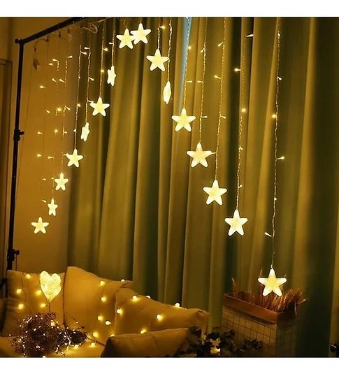 Yıldız Perde Led Çarpraz ürün görseli 1