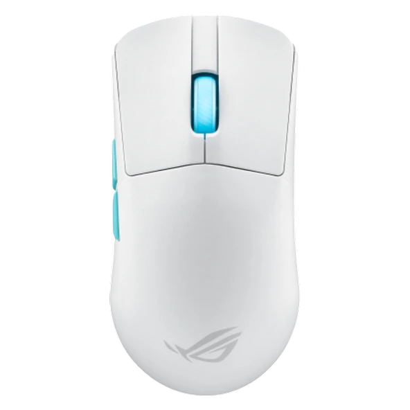 ASUS ROG HARPE ACE AIM LAB Edition Beyaz Kablosuz Gaming Mouse ürün görseli
