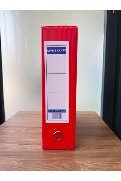 İzge PP ARŞİV PROJE KUTUSU 30 X 29 X 10 - 10LU PAKET KIRMIZI - 3