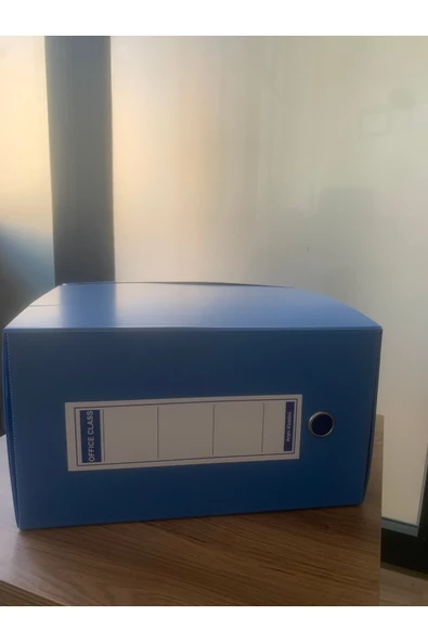 İzge İzge Arşiv ve Proje Klasörü 29 x 36 x 20 Mavi 25Li Paket - 4