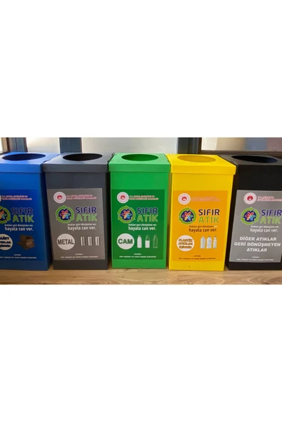 İzge İzge Pp Sıfır Atık 5 Li Set 35 X 35 X 70 -5li - 1