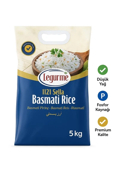 YAYLA LEGURME BASMATİ PİRİNÇ 5 kg - 3