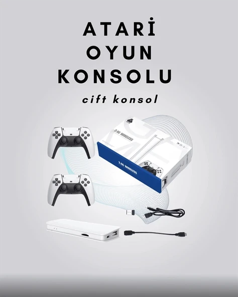 4K Destekli Bluetooth Retro Oyun Konsolu – M15 Modeli - 2