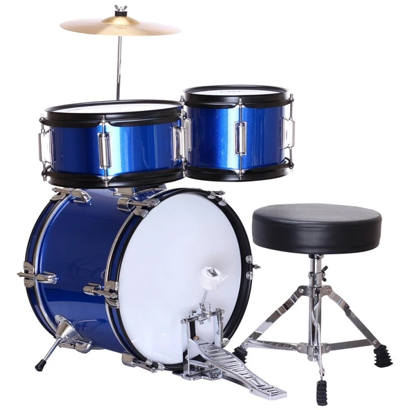 Cox Junior (Mavi) Çocuk Davul Seti - Resim 4