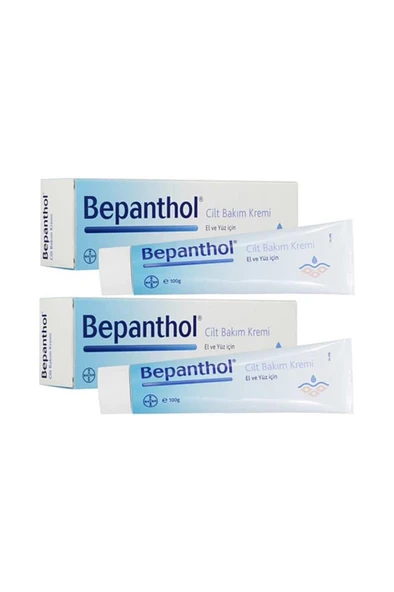 Bepanthol Cilt Bakım Kremi 100 Gr 2'Li PAKET (SKT:03/2026)