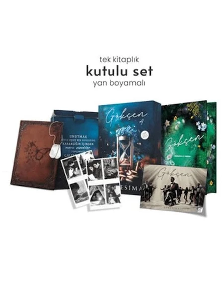 Gökçen 4 - Yan Boyamalı Hediyeli Kutu (Ciltli) ürün görseli