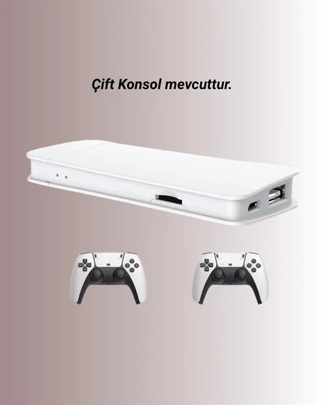 HDMI Çıkışlı Çift Kablosuz Kollu Retro Game Stick – M15 - 3