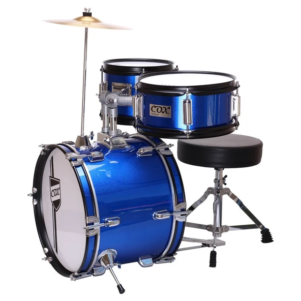 Cox Junior (Mavi) Çocuk Davul Seti - Resim 3