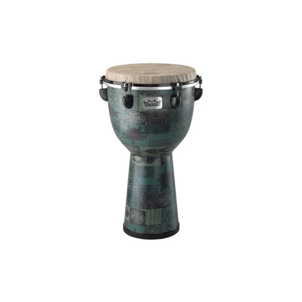 REMO APEX DESIGNER SERIES DJEMBE GREEN KINTE 12 x 22 inç ürün görseli