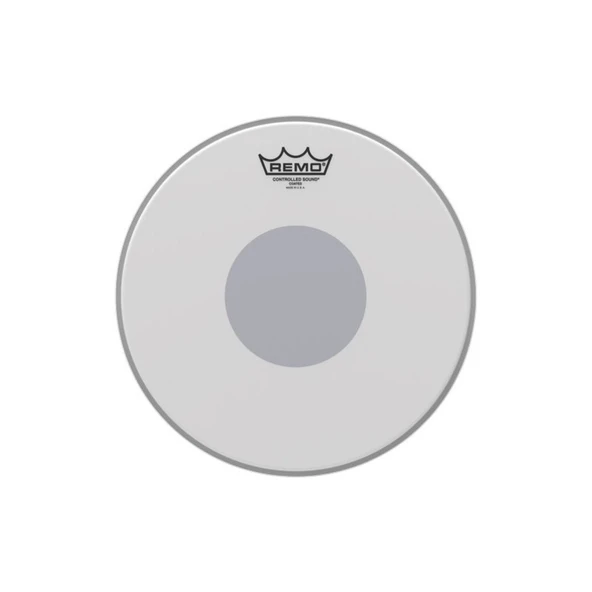 REMO CONTROLLED SOUND® COATED BLACK DOT™ 12 inç Davul Derisi - 1