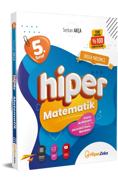 HİPER ZEKA 5. Sınıf Hiper Matematik Konu Anlatımlı & Etkinlikli Soru Bankası 2026 - 1