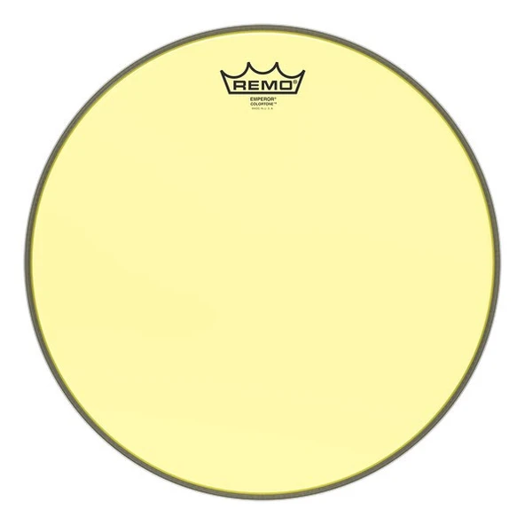 REMO BE-0316-CT-YE EMPEROR® COLORTONE Sarı 16 inç Davul Derisi - 1