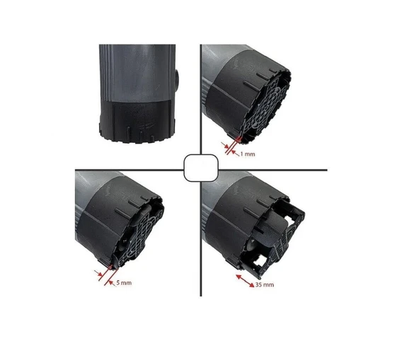 Factor CD900P 3N1 Plastik Gövdeli Düşük Emiş Drenaj Dalgıç Pompa - 3