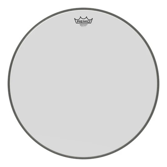 REMO BR-1226-00 26 inç AMBASSADOR® Beyaz Bas Davul Derisi - 1