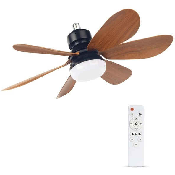 Shoamı T0522 Kumandalı Aydınlatmalı Vantilatör ( 3 Renk Işık ) - 1