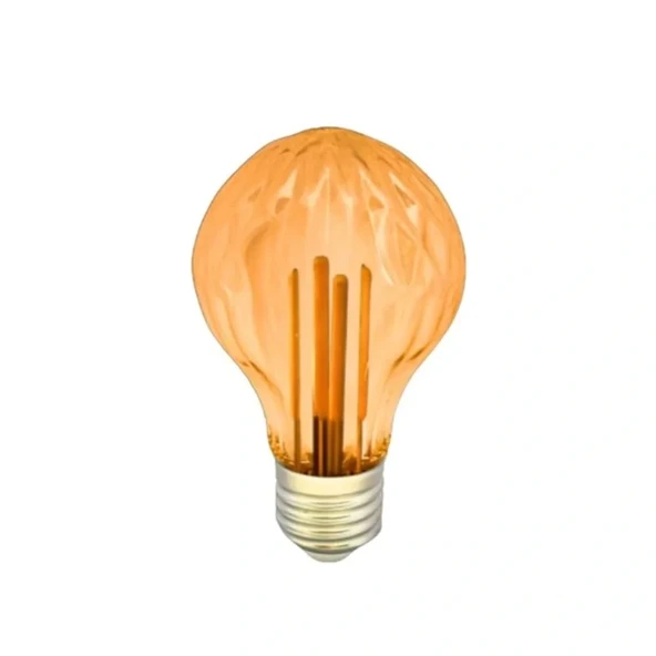Ledx As-60 4.5w E27 Rustik Led Filament Ampul 2700k 500lm - 1