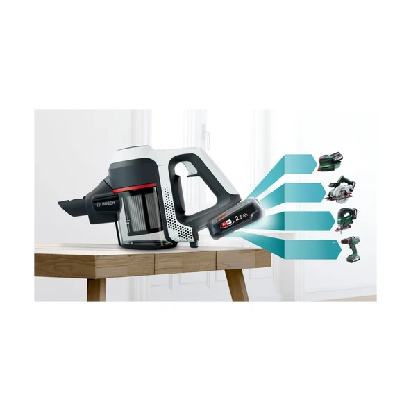 Bosch BCS61113 Şarjlı Dikey Süpürge - 7