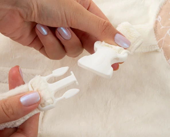 Babyjem Fasulye Yatak Somon Çiçek - 4