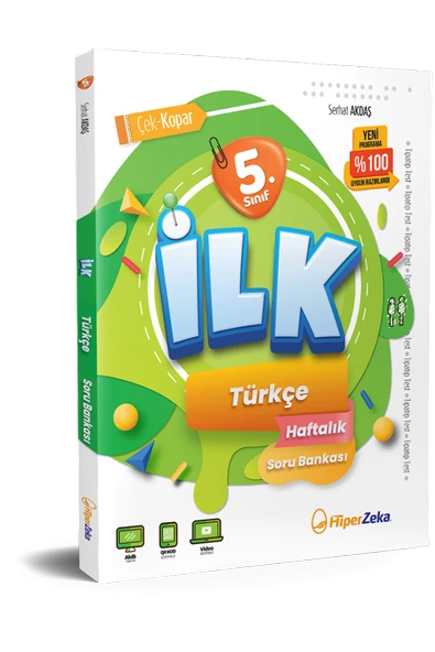 HİPER ZEKA 5. Sınıf İLK Türkçe Haftalık Soru Bankası 2026 ürün görseli