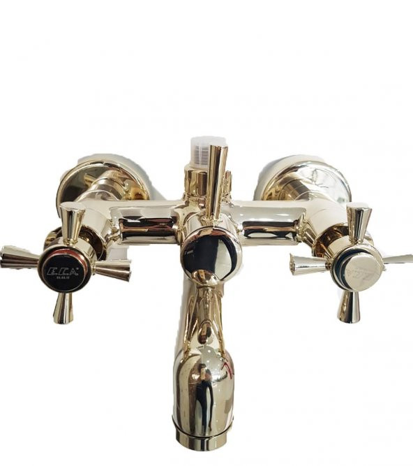 Eca Quadrille Banyo Duş Bataryası Altın Gold 102802230 - 3