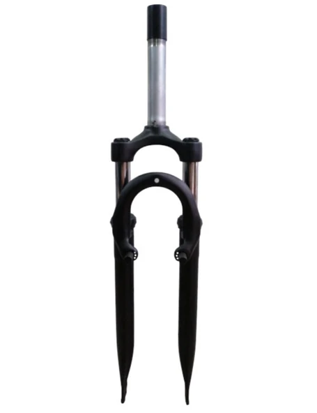 GOLDENWHEEL 24" V Fren Pasolu - Amortisörlü Maşa - Mat Siyah