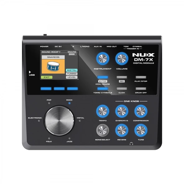 Nux DM-7X Dijital Davul Seti - Resim 5