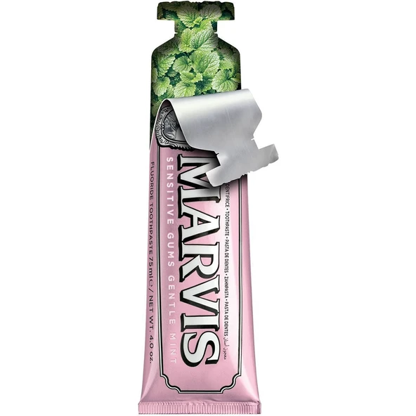 Marvis Sensitive Gums Mint Diş Macunu 75 ml - Resim 7