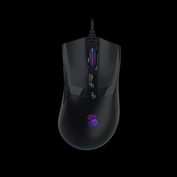 <![CDATA[BLOODY W90 MAX USB RGB Led Aydınlatmalı 10000dpi Gaming Optic Siyah Mouse]]>